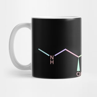 Adrenaline Kawaii Pastel Rainbow Molecule Mug